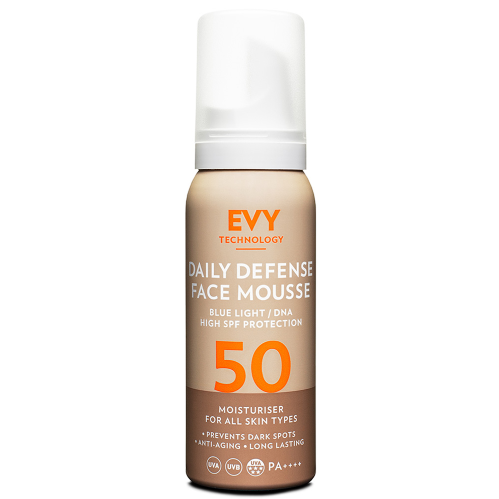 EVY TECHNOLOGY Daily Defence Face Mousse SPF50 75ml