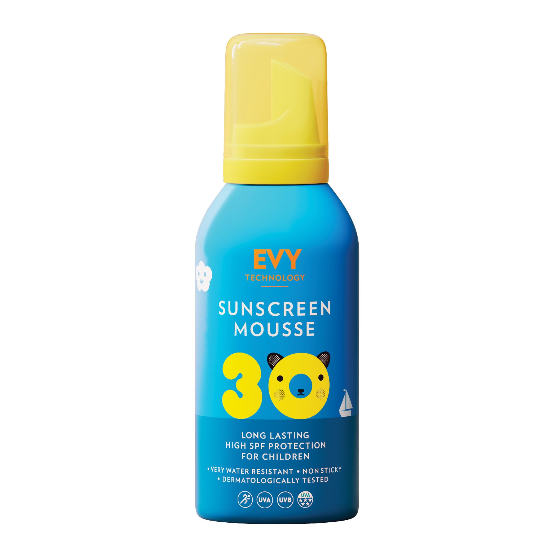 EVY Technology Sunscreen Mousse SPF30 kids 150ml