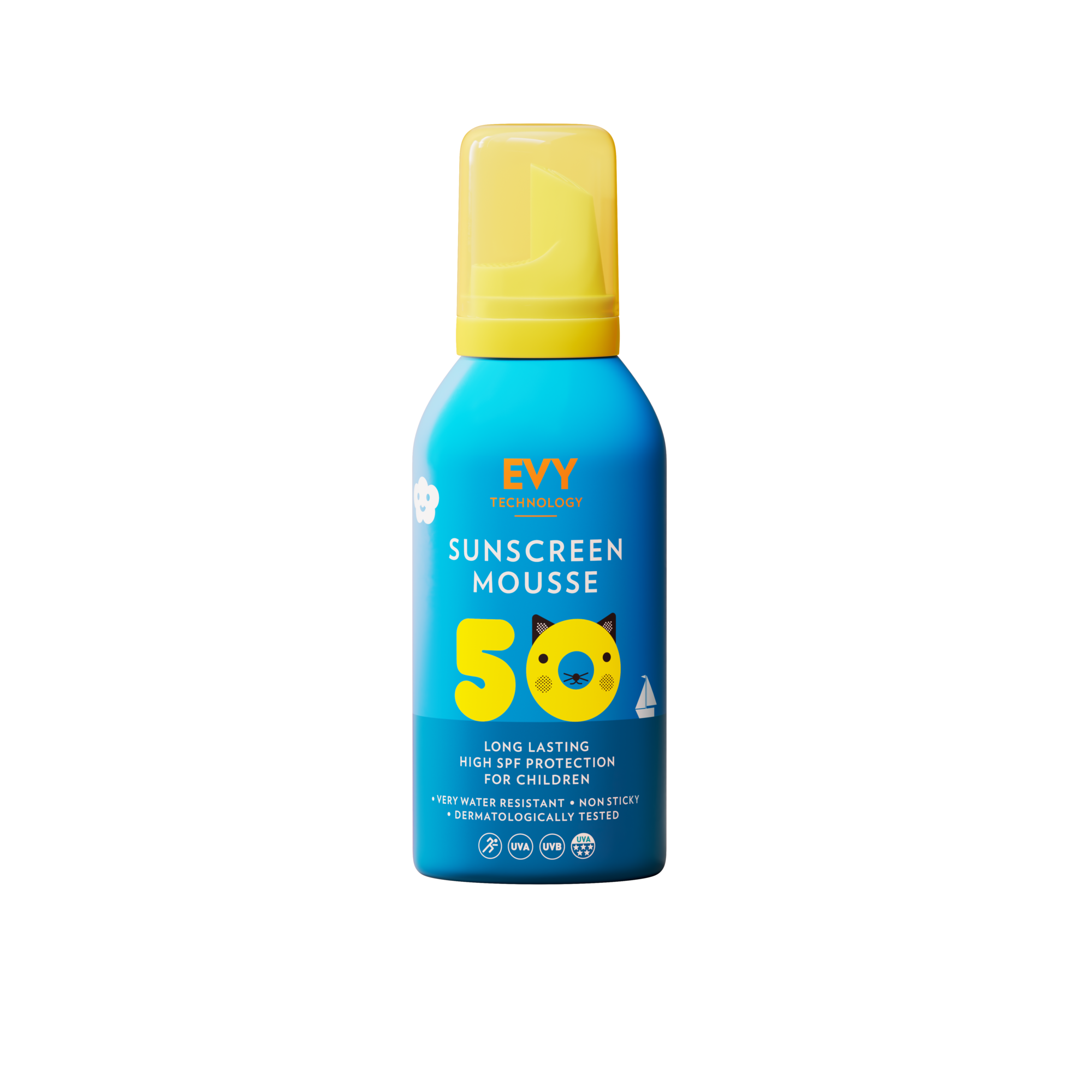EVY Technology Sunscreen Mousse SPF50 kids 150ml