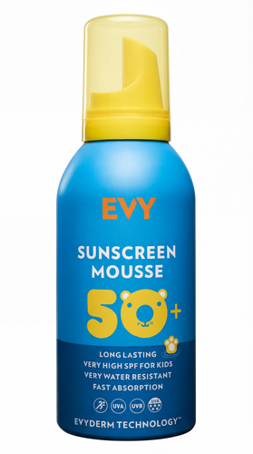 EVY Technology Sunscreen Mousse SPF50 kids 150ml