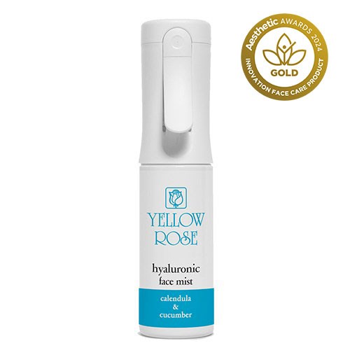 YELLOW ROSE HYALURONIC FACE MIST CALENDULA & CUCUMBER 90ml