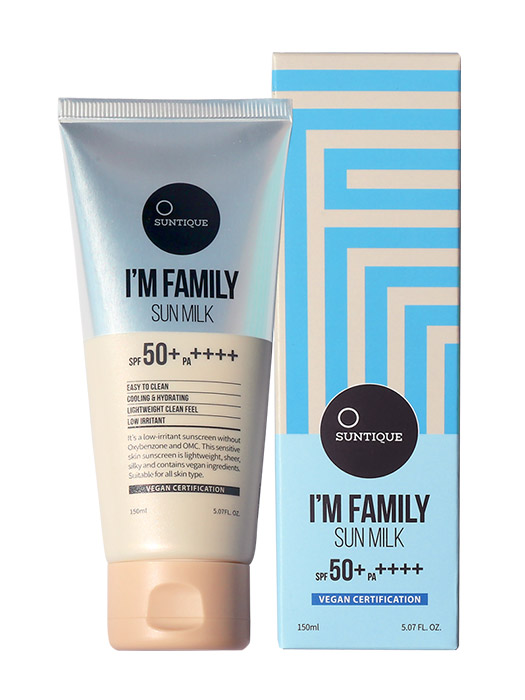 SUNTIQUE I’m Family Sun Milk SPF50+ PA++++ 150ml