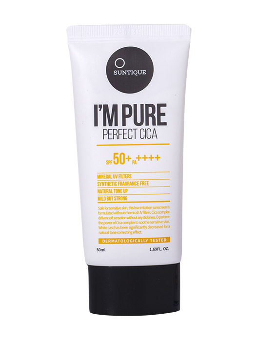 SUNTIQUE I’m Pure CICA Sunscreen SPF 50+ PA++++ 50ml