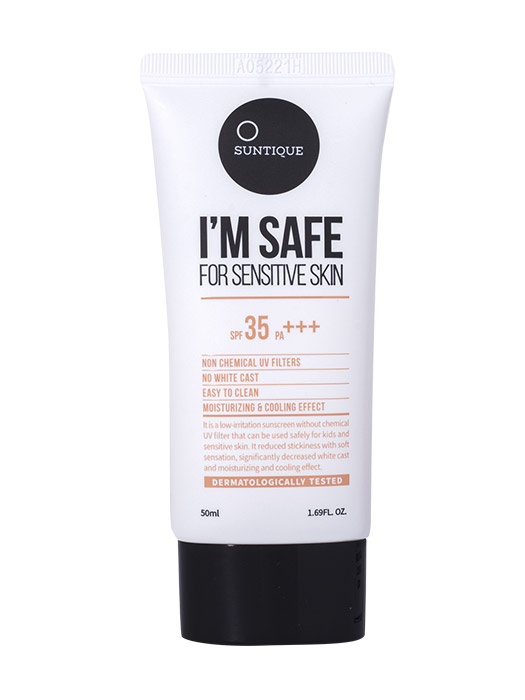 SUNTIQUE I’M SAFE FOR SENSITIVE SKIN SPF35 PA+++ 50ml