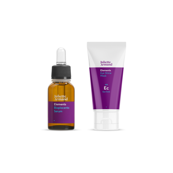 JULIETTE ARMAND BIOPLACENTA SERUM 20ml & EYE SHINE MASK 50ml