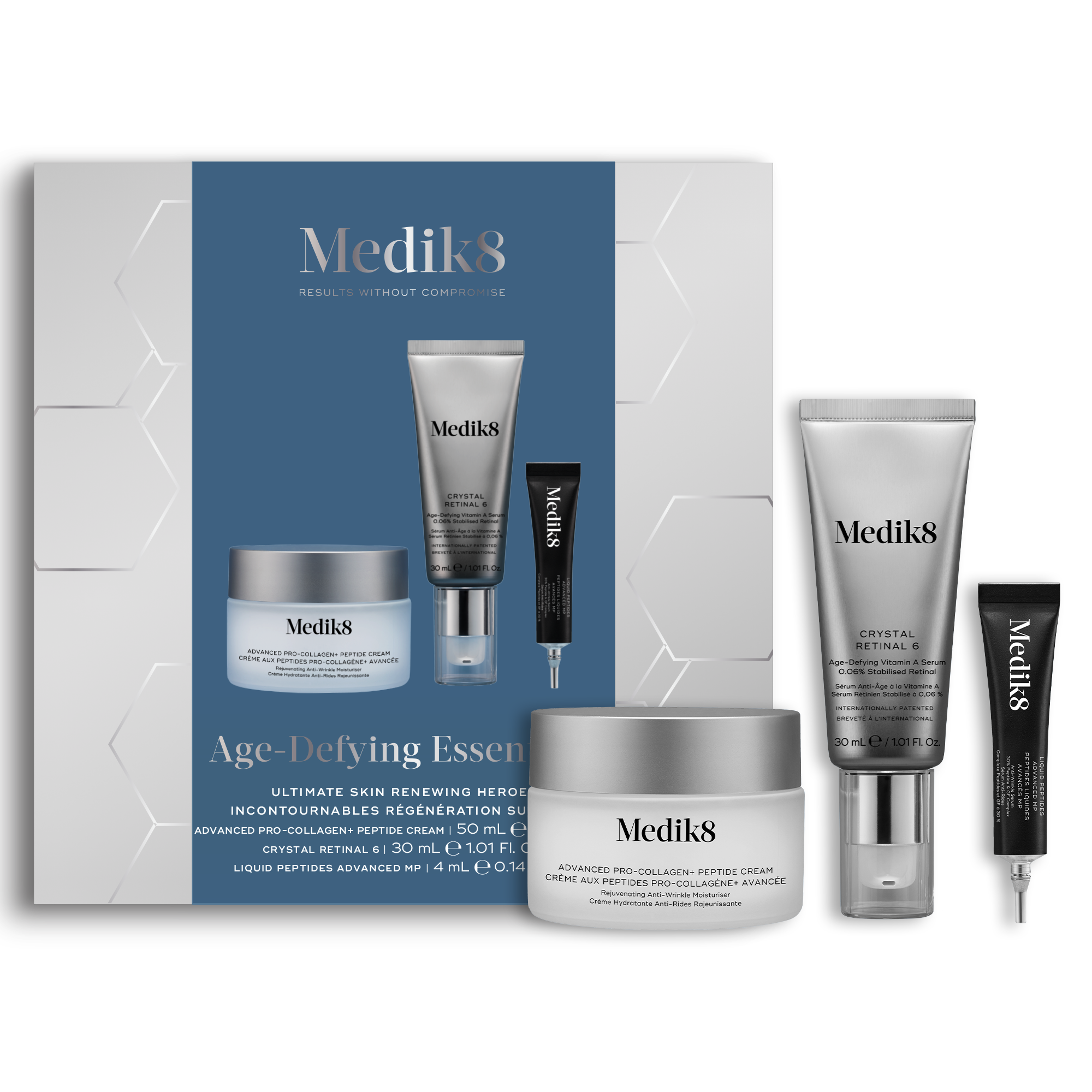 MEDIK8 Age-Defying Essentials box