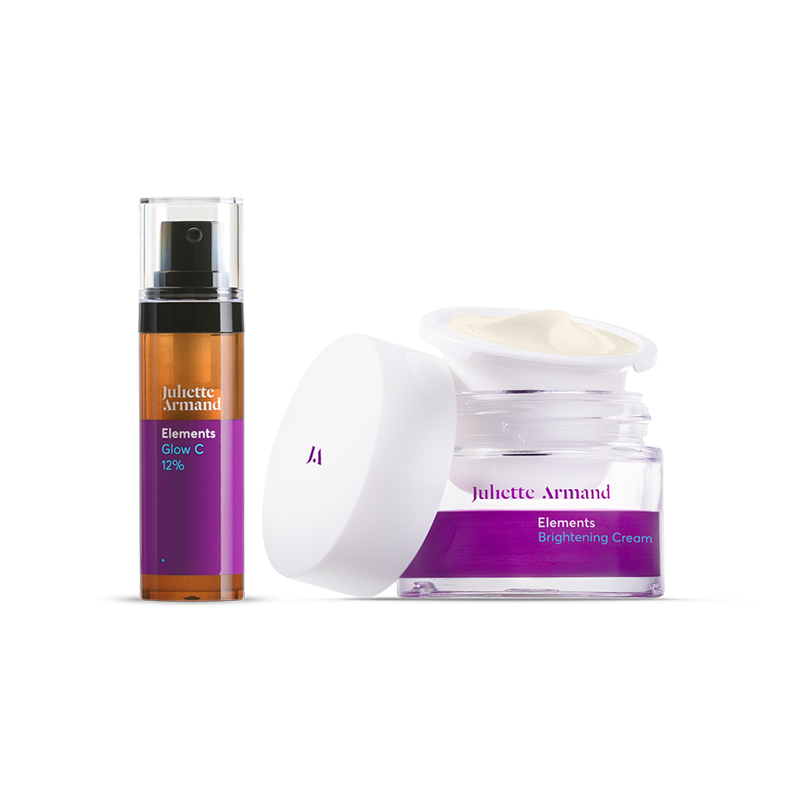 JULIETTE ARMAND GLOW C 12% 10ml + BRIGHTENING CREAM 50ml