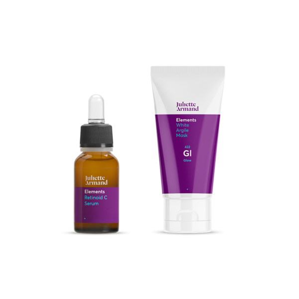 JULIETTE ARMAND RETINOID C SERUM 20ml + WHITE ARGILE MASK 50ml